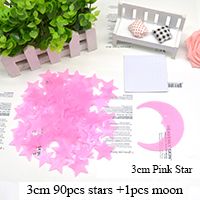 pink 3cm 90stars 1moon