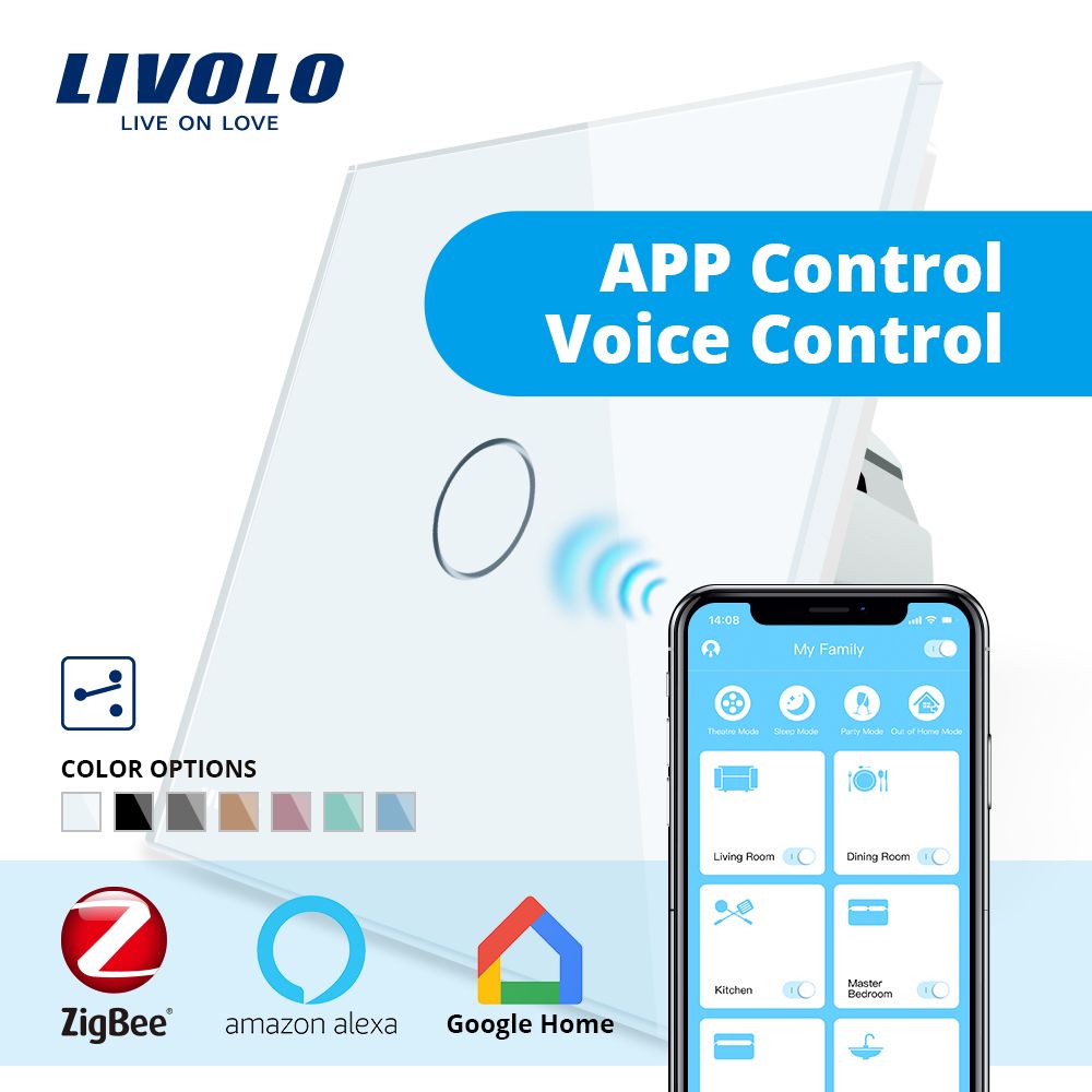 2020 Livolo Zigbee Smart Wifi Light Switch No Neutral Wireless Intelligent Automation 2way App Control Work By Google Home Alexa Echo T200605 From