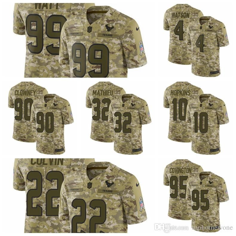 jj watt army jersey