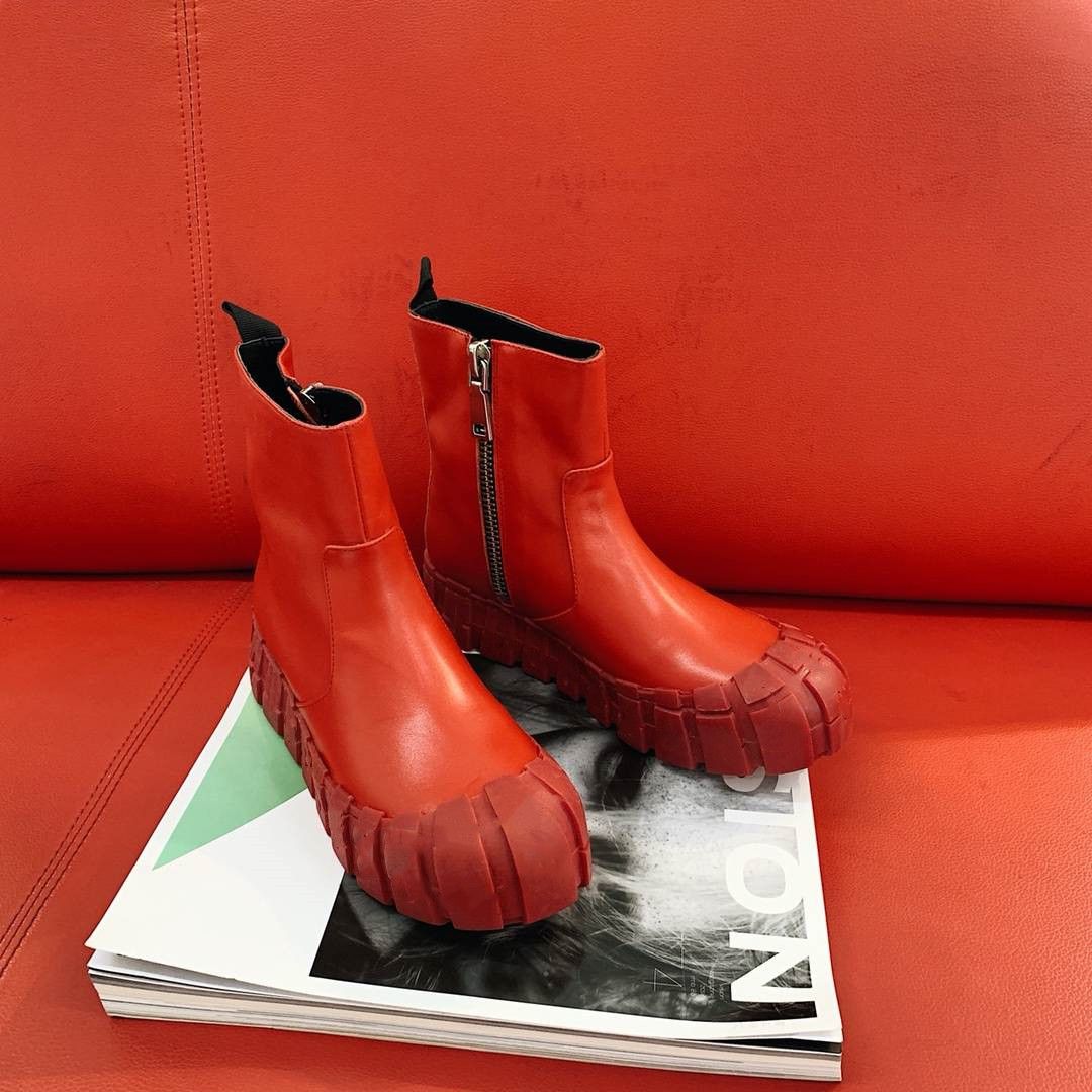 red leather boots australia