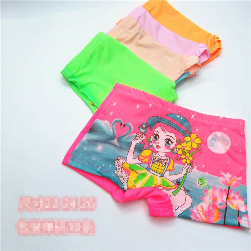 Compre Ins Chicas De Dibujos Animados Boxeadores De Algodon Ninas
