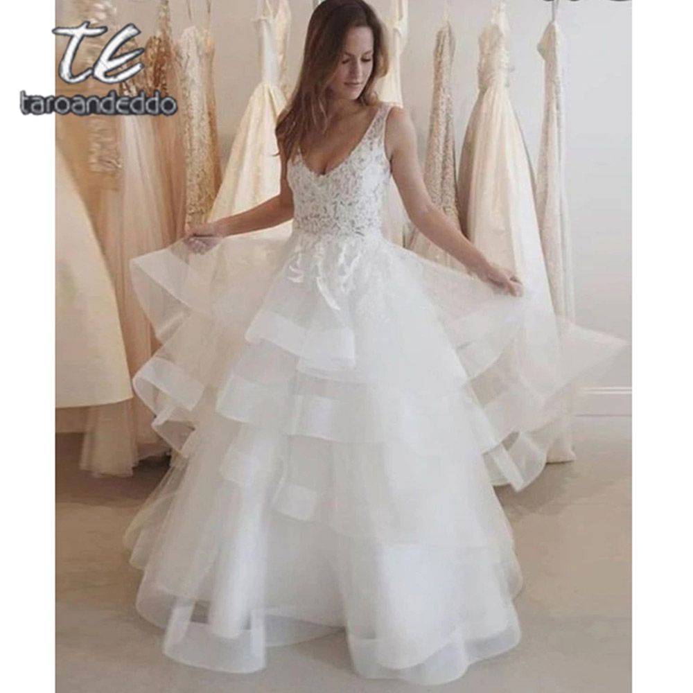 vestido de noiva sem decote