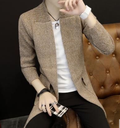 sueter tipo abrigo para hombre