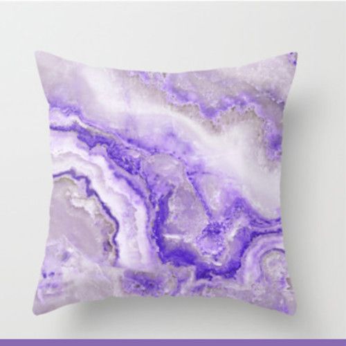 Marble Home Room Decals Office Pillow Case Cushion Square Throw