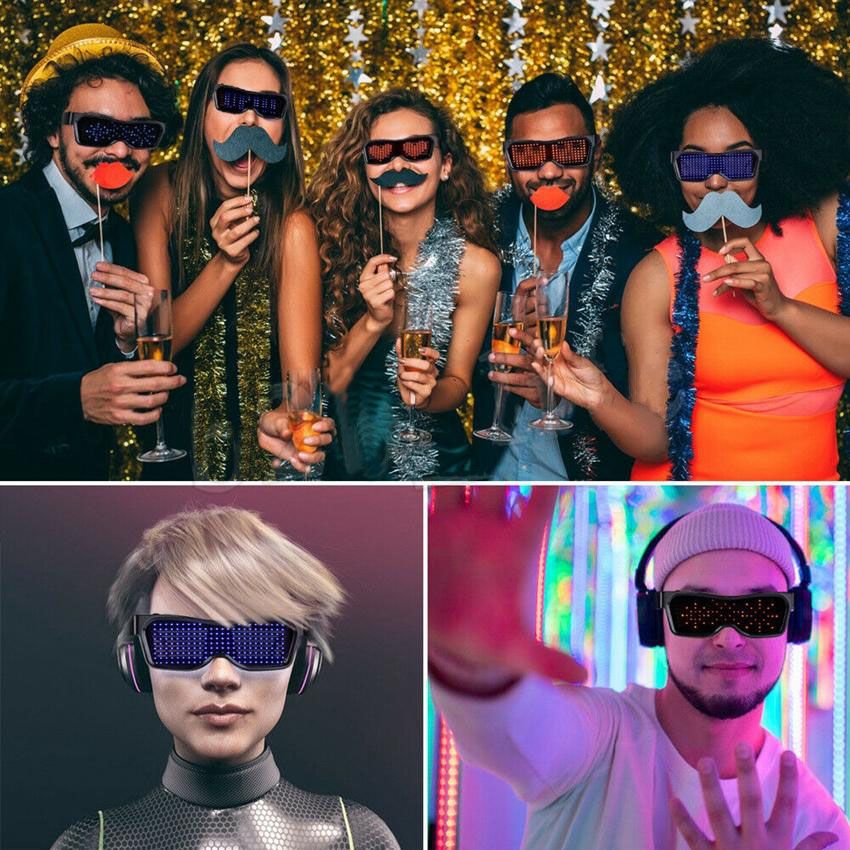 led light up glasses