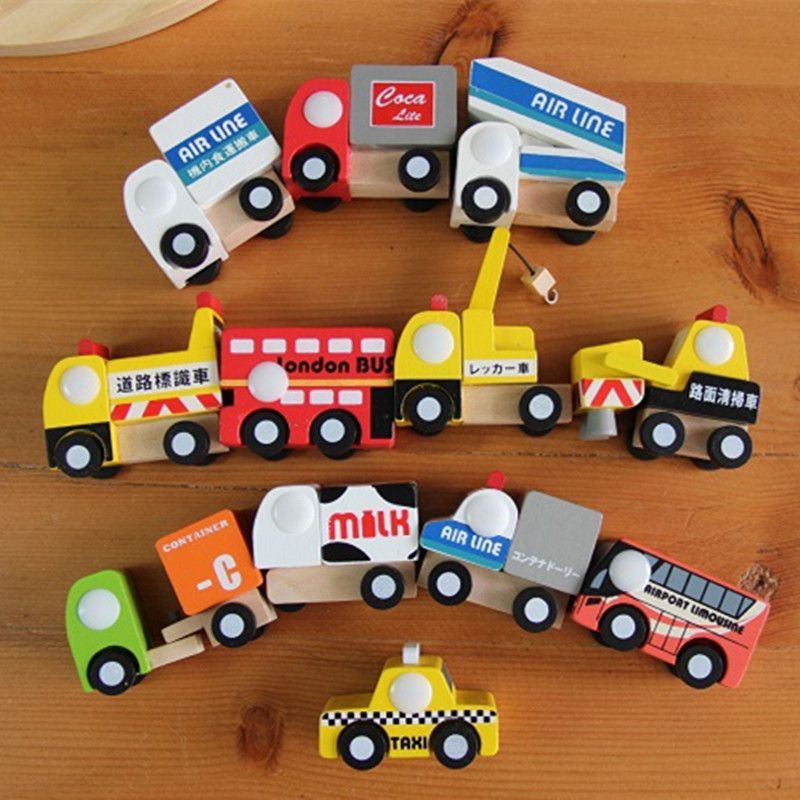 wooden mini car