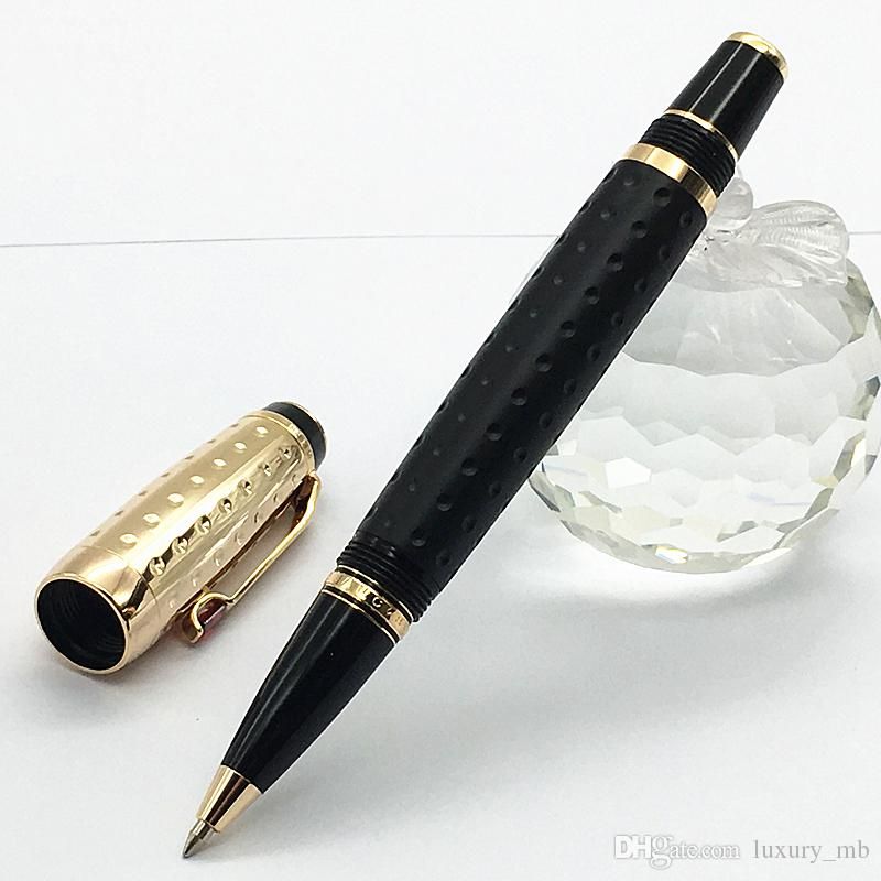 Luxury MB Metal Fountain Pens Bohem With serial numbers Golden clip n White Star