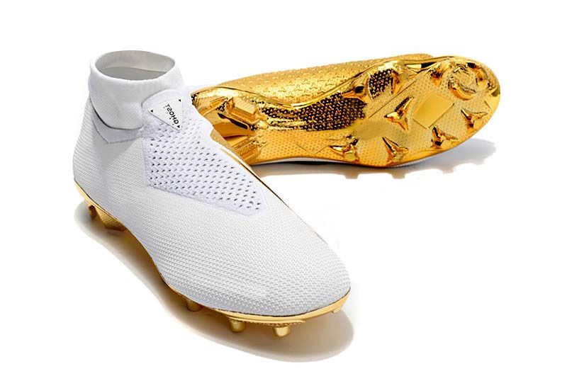 nike phantom vsn white gold