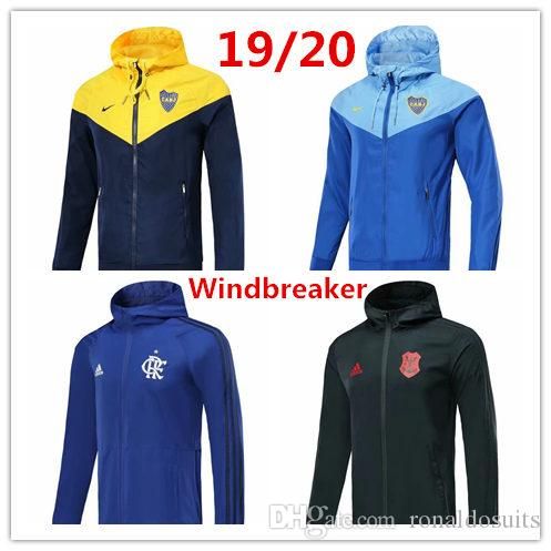 Compra 19 20 Boca Juniors Para Hombre De La Chaqueta Con Capucha Flamengo  RJ Cazadora Chándal De Fútbol CABJ Abrigos De Invierno De Fútbol Naindez  Ederson A Prueba De Viento De Ropa