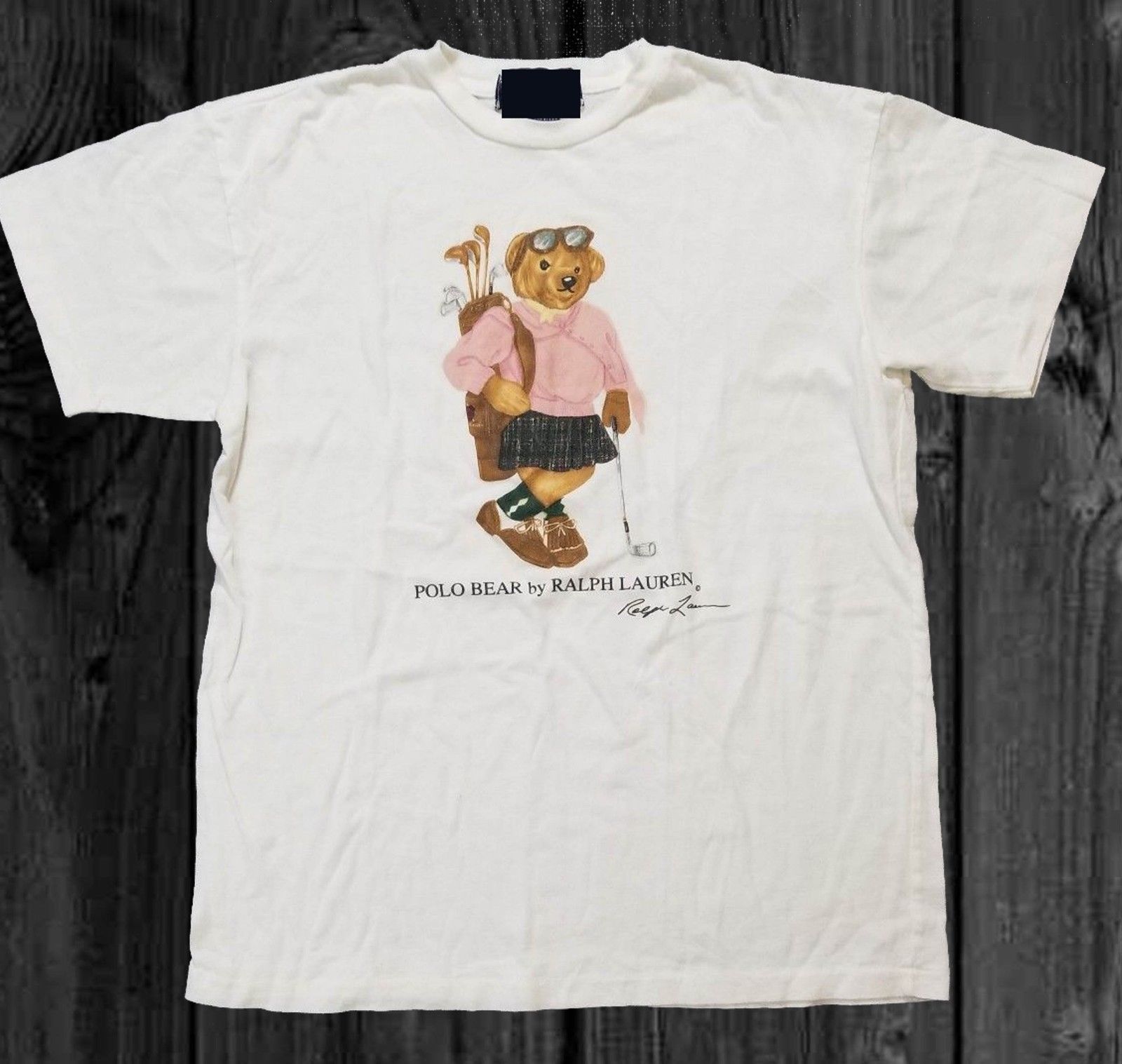 women's polo bear t shirt