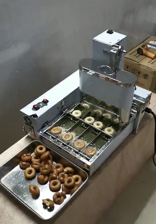 Discount Commercial Mini 4 Rows Donuts Making Machine/Doughnut Maker