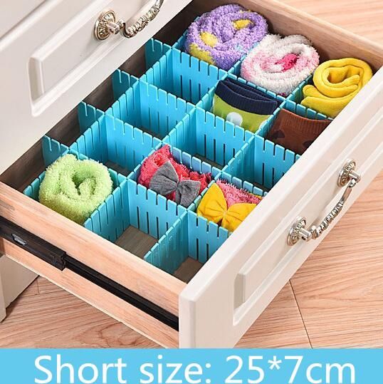 2019 Adjustable Drawer Divider Closet Underwear Organizer Diy