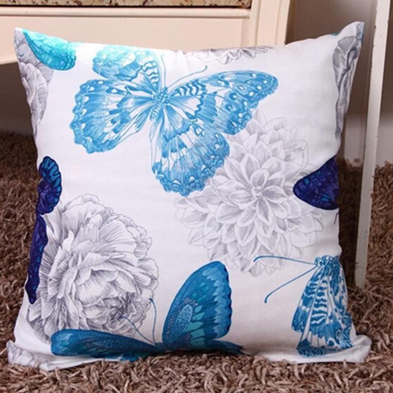 Wholesale Fashion Home Butterfly Pillow Case Bedding Waist