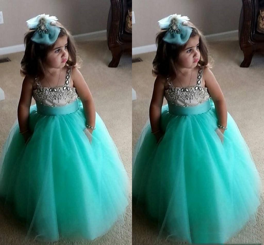 girls turquoise party dress