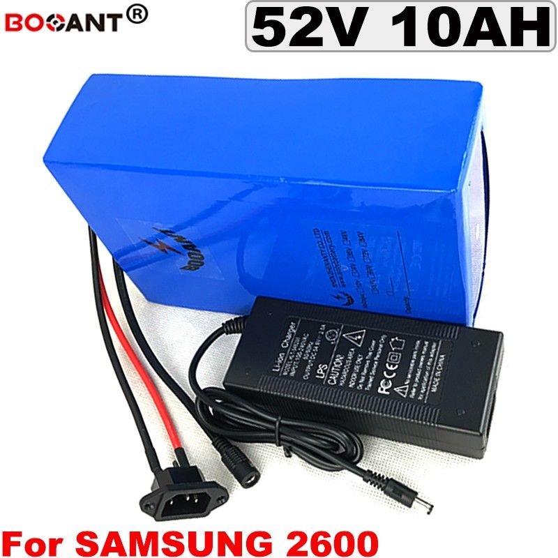 14 Series 51.8v Rechargeable E Bike Lithium Battery 52v 10ah 13ah 15ah