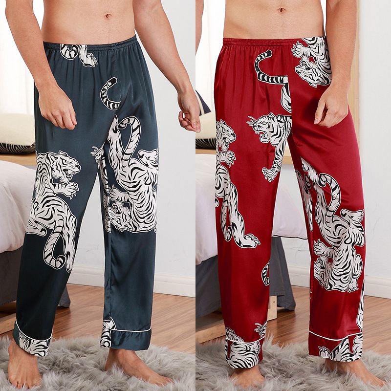 silk summer trousers