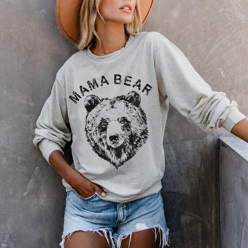 grandma bear moletom com capuz