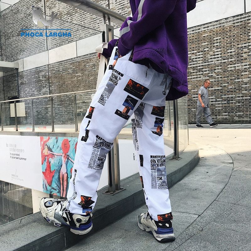 graphic joggers mens