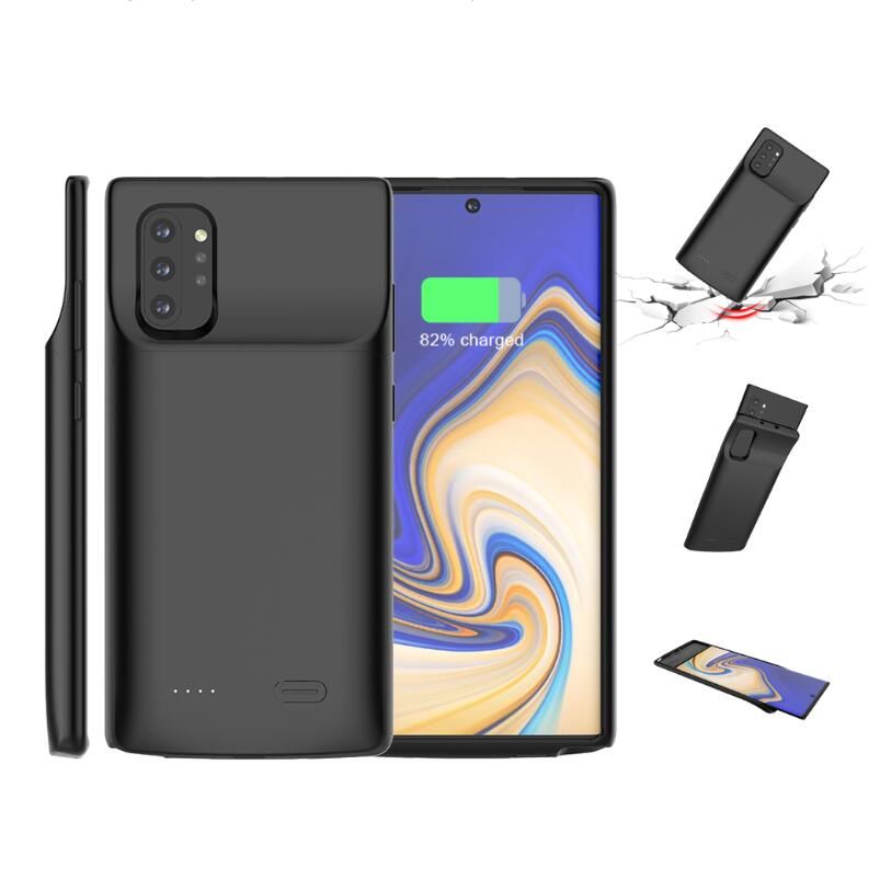 5000/6000mah capa carregador de bateria para samsung galaxy nota 10, além  da caixa de carregamento bateria do banco do poder case para samsung note10  tampa fim \\ Acessórios do telefone móvel ~