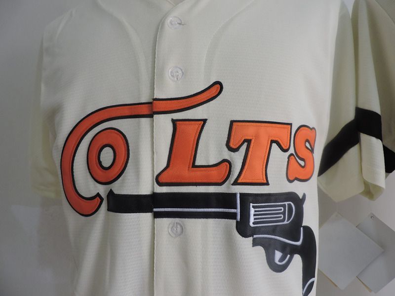 Jimmy Wynn Signed Houston Colt .45s Throwback Jersey (Fiterman