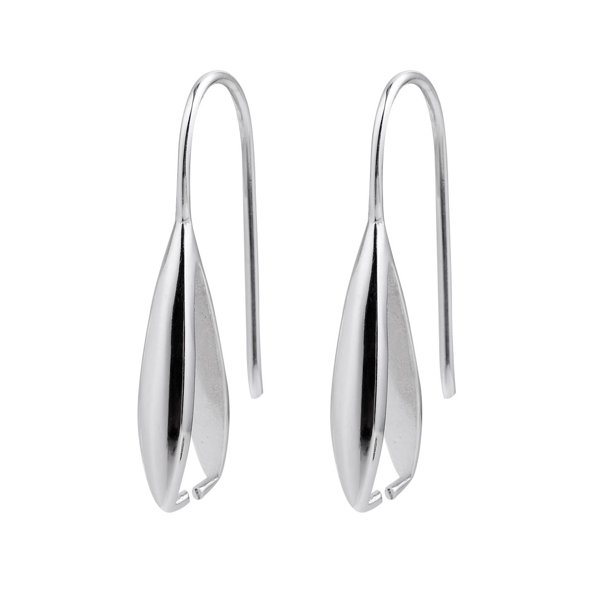 1000PCS DIY 925 Sterling Silver Jewelry French Earring Finding Hook Earwires 1000PCS DIY 925 Sterling Silver Jewelry French Earring Finding Hook Earwires