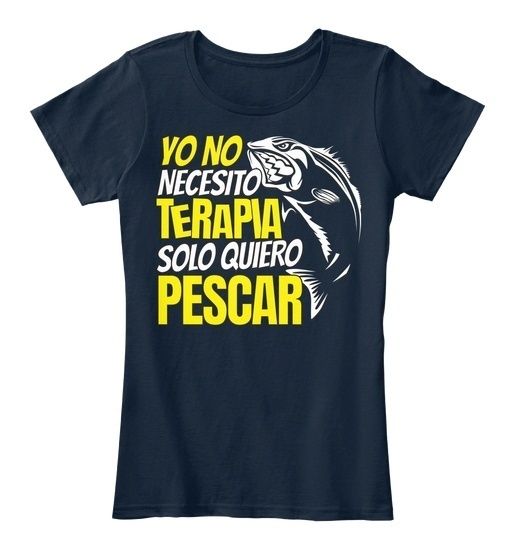 Sólo Necesidad To Go Pesca T-Shirt Hombre Pescador Pesca Therapy Eat Sleep Peces