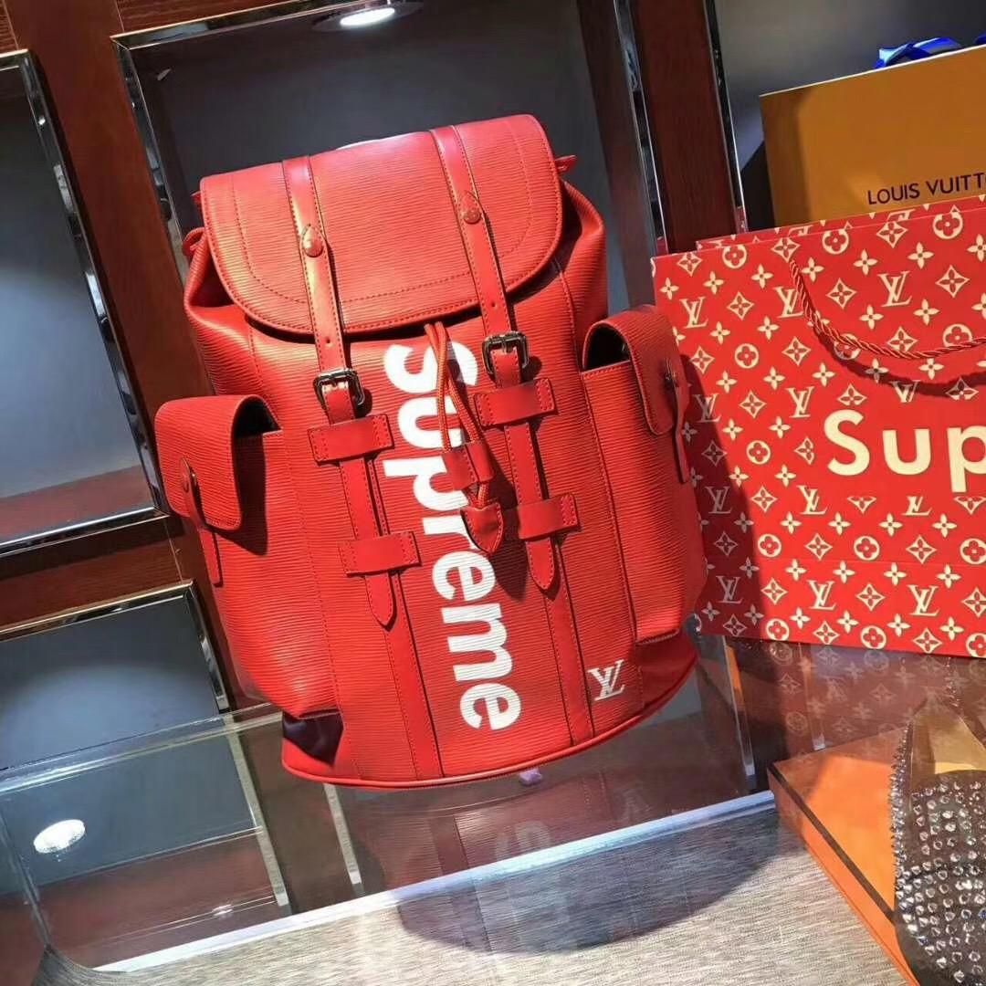 Q LOUIS VUITTON Backpack Men Handbags School Bag JOSH Splice Travel