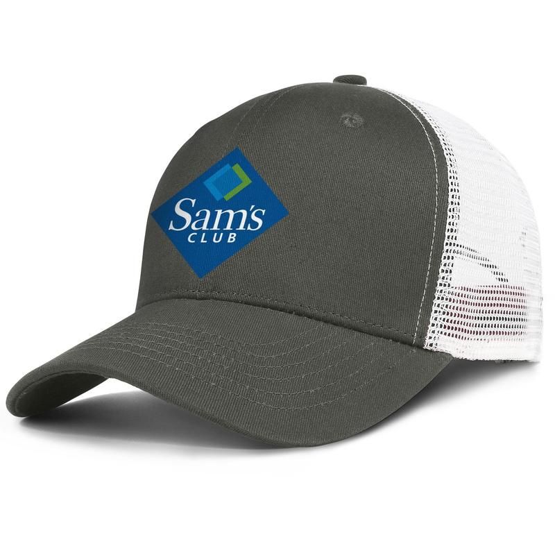 Club de Sam para hombre y mujer camionero ajustable meshcap equipado  vintage equipo mejores baseballhats Sam's Club Logo