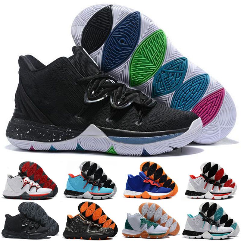 all black kyrie 5s
