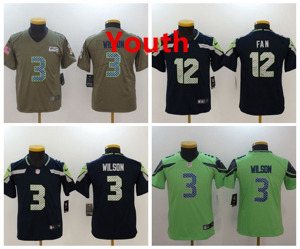 russell wilson color rush jersey youth