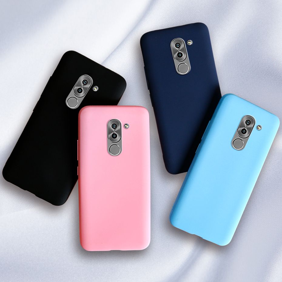 Para Huawei 6x Case Ultra Thin Slim Soft Matte Silicone Funda Atrás Fundas para teléfono para Huawei GR5 2020 Mate 9 Cubiertas de caja Lite
