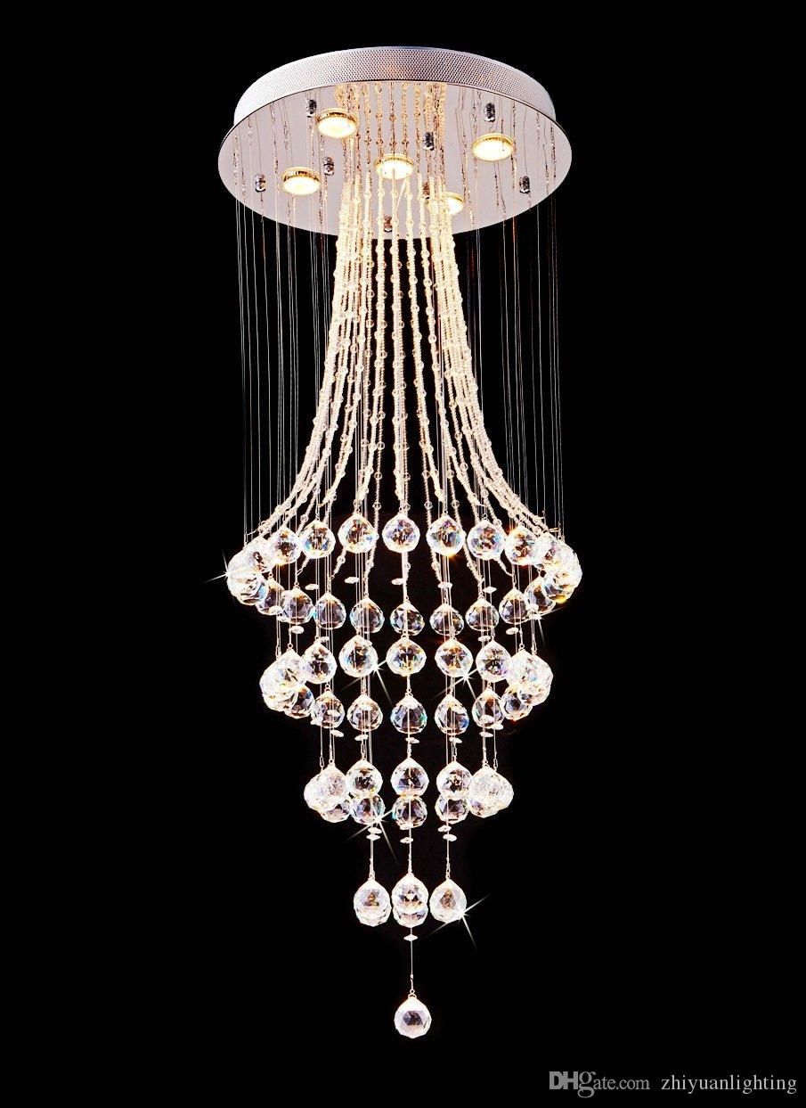 Grosshandel Moderne K9 Kristall Regentropfen Kronleuchter