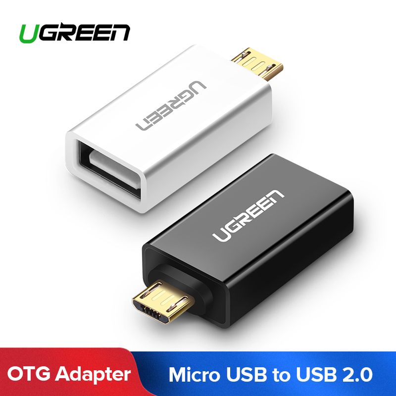 Cable OTG Micro USB Macho a USB 2.0 Adaptador de OTG de la femenina