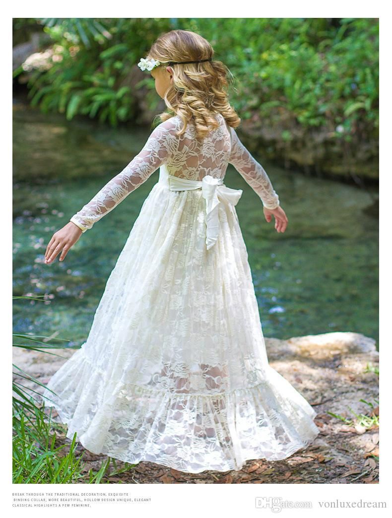 long baby gown