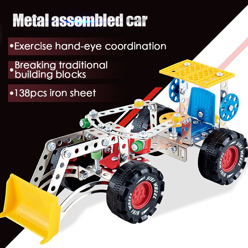 metal building toys