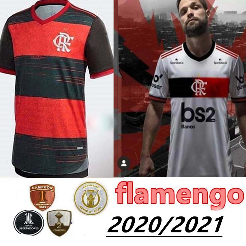 2021 Men Camisa 2020 Flamengo Finals Jersey 2020 2021 GUERRERO DIEGO ...