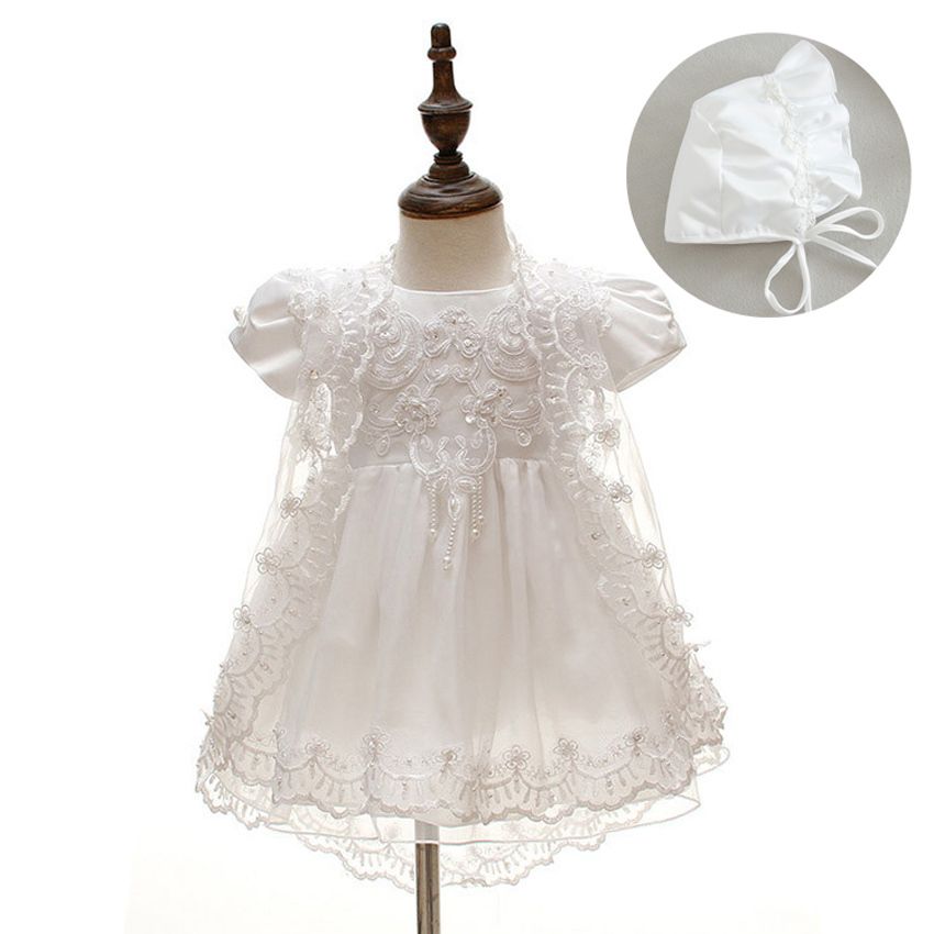 white princess dress for baby girl