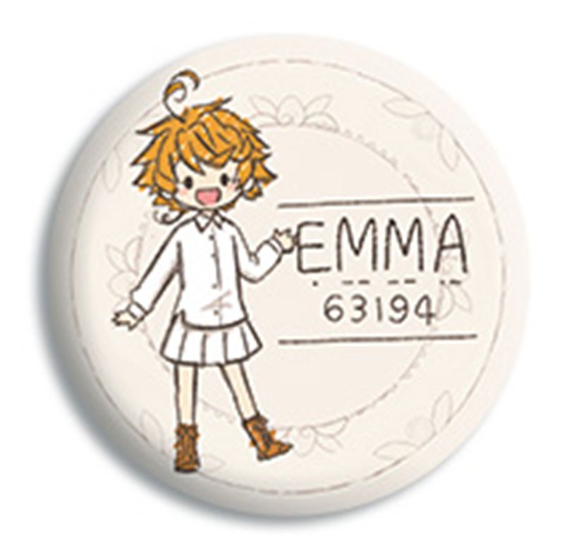 Brooch Badge Anime Promised Neverland