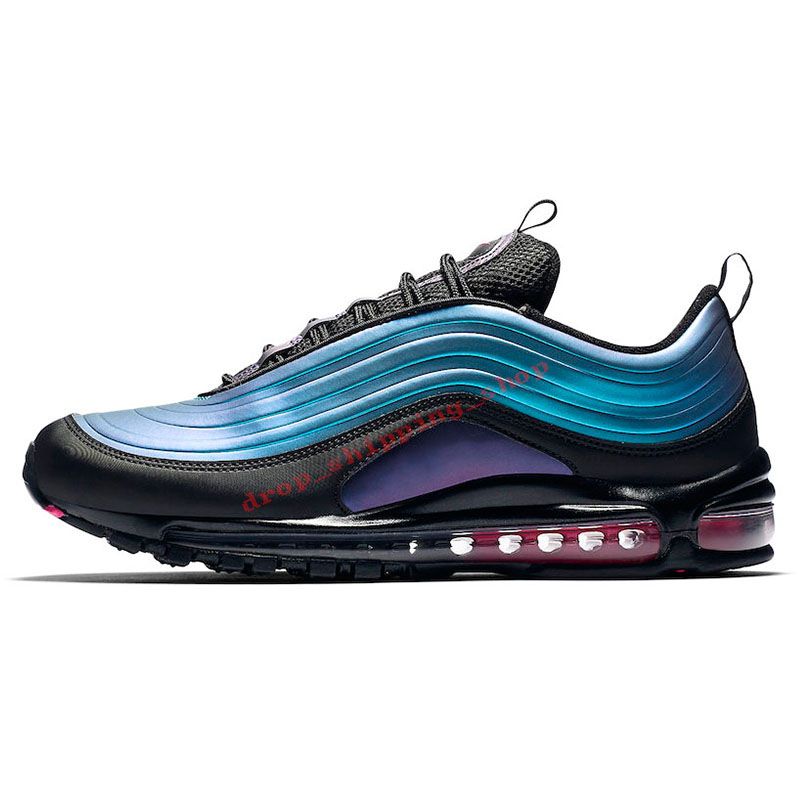 Damen Sneaker und Schuhe Nike Air Max 97 Ultra 17 (GS) Black/ Racer  Pink-White