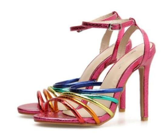 Prohibición Elección Pensar en el futuro Compre 2019 Nuevas Mujeres Sandalias De Punta Abierta Zapatos De Fiesta Sandalias De Varios Colores Vestido De Verano Zapatos De Tacón Alto Colorido Del Arco Iris Tacones De Color A 65,84 € Prohibición Elección Pensar en el futuro Compre 2019 Nuevas Mujeres Sandalias De Punta Abierta Zapatos De Fiesta Sandalias De Varios Colores Vestido De Verano Zapatos De Tacón Alto Colorido Del Arco Iris Tacones De Color A 65,84 €