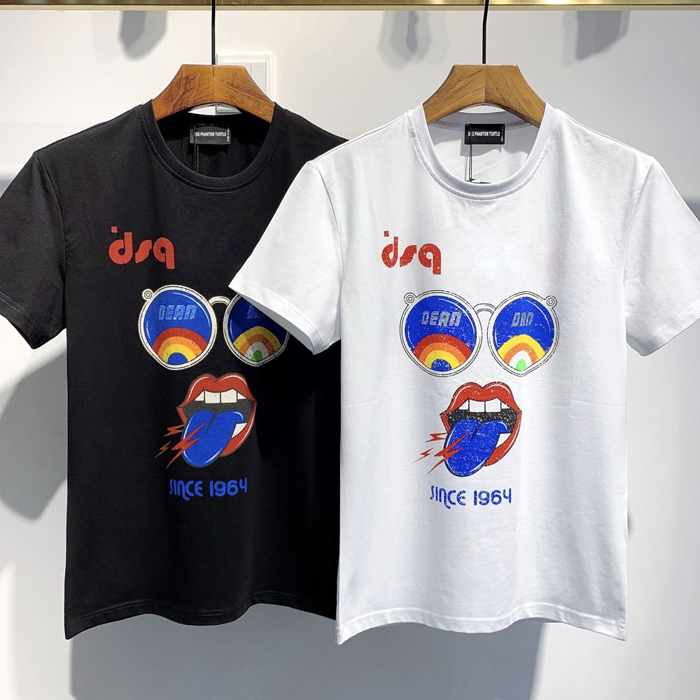 DSQ PHANTOM TURTLE 2020SS New Mens Designer T Shirt Paris Fashion ...