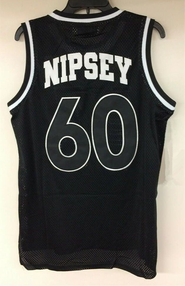Mens #60 Nipsey-Hussle Crenshaw Victory Lap Cover Hip Hop Rap Basketball Jersey Stitched Mens #60 Nipsey-Hussle Crenshaw Victory Lap Cover Hip Hop Rap Basketball Jersey Stitched