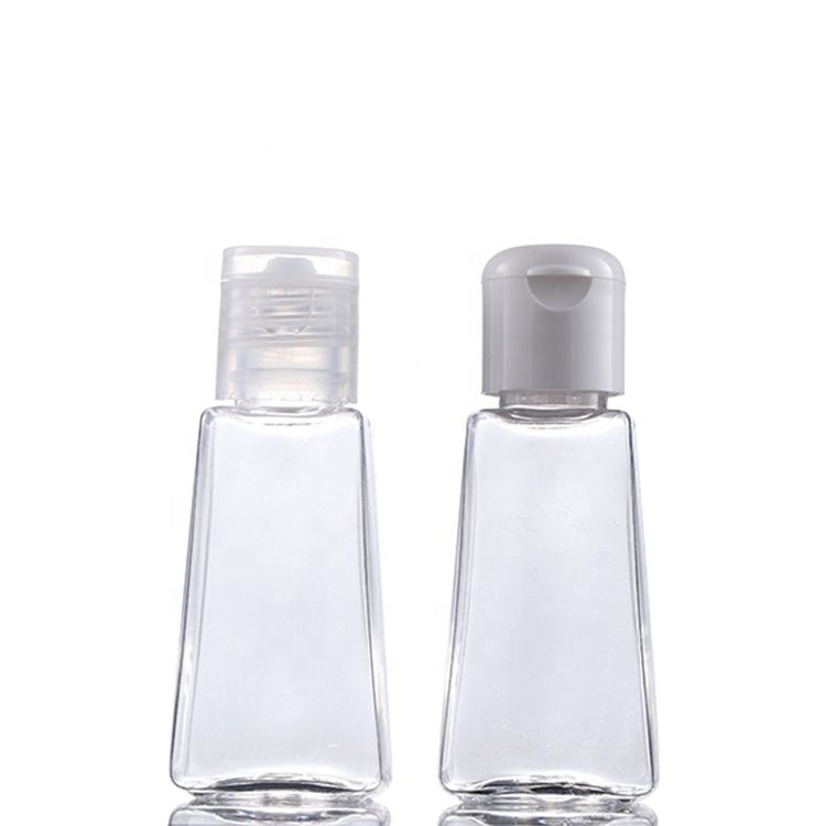 Empty 1 OZ PET Plastic Bottle For Alcohol Gel Hand Sanitizer Container