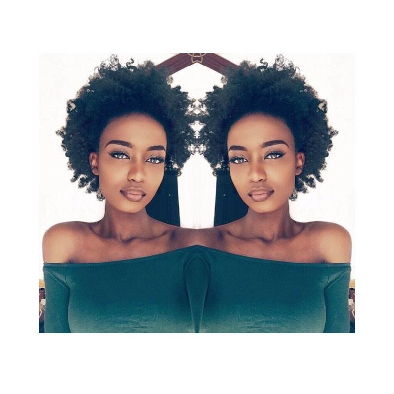 Fashion Beauty Hairstyle Brazilian Hair African American Short
