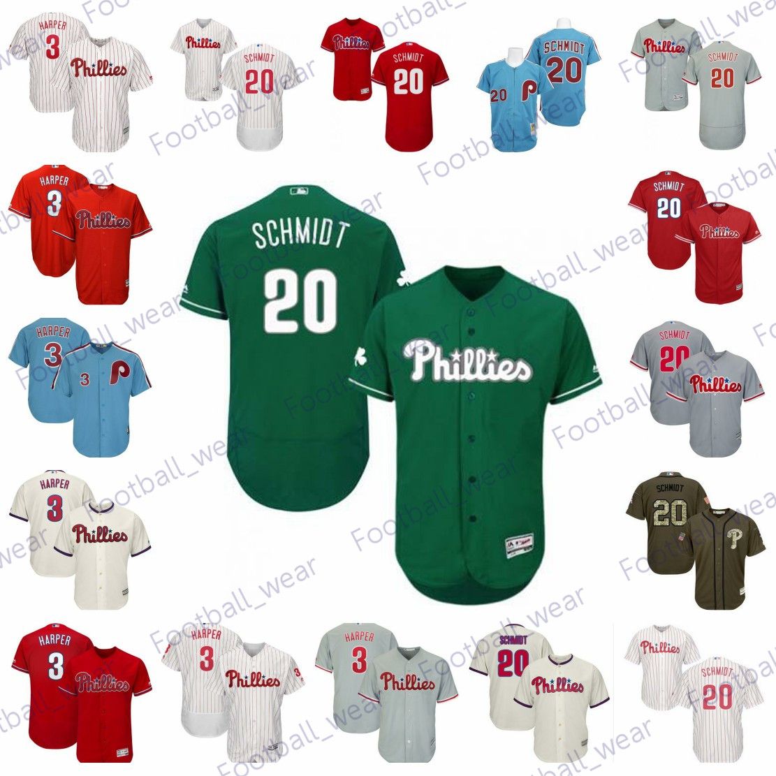 green phillies jersey