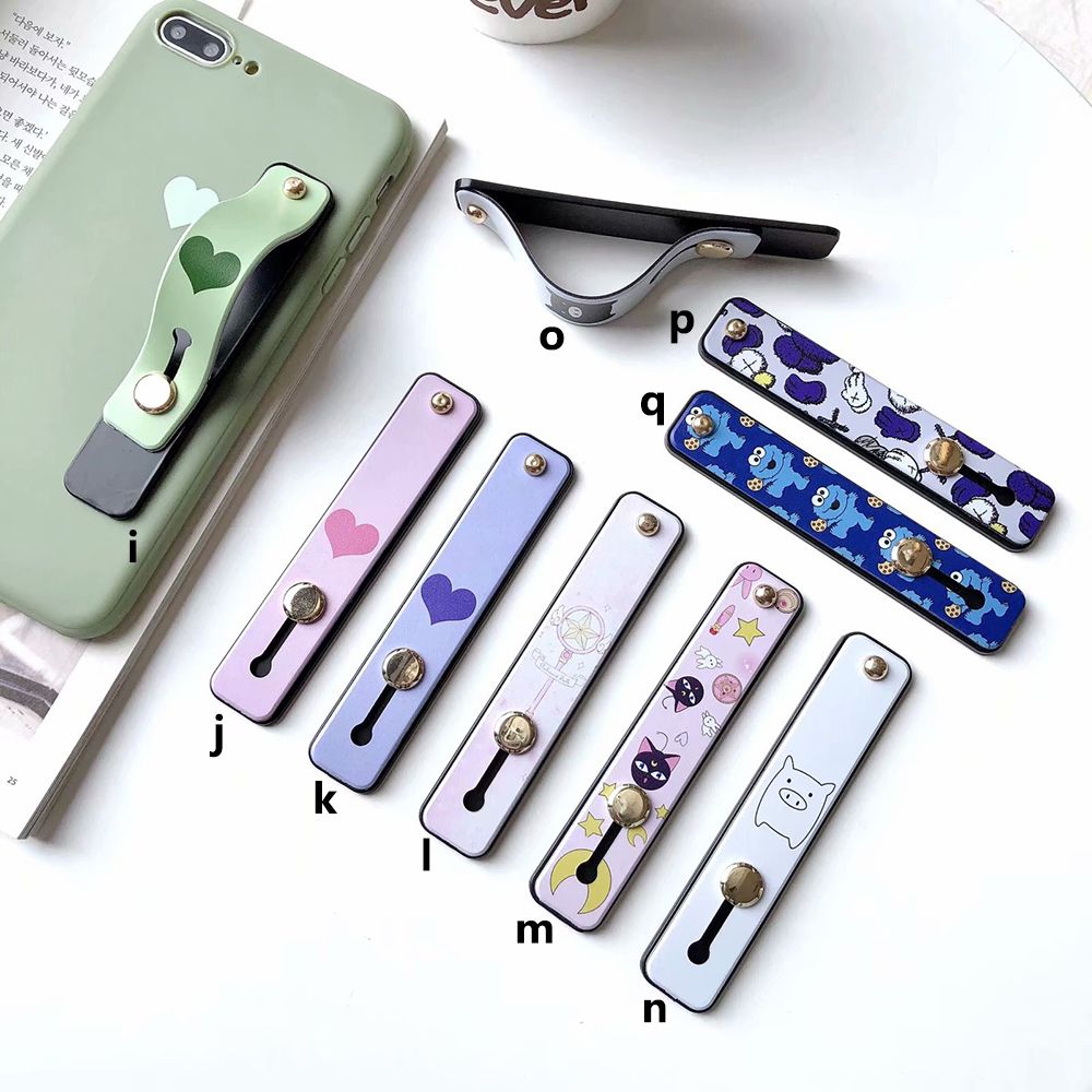 Hand Band Silicone Bracket Grip Stand Push Pull Finger Ring Phone Holder Hand Band Silicone Bracket Grip Stand Push Pull Finger Ring Phone Holder