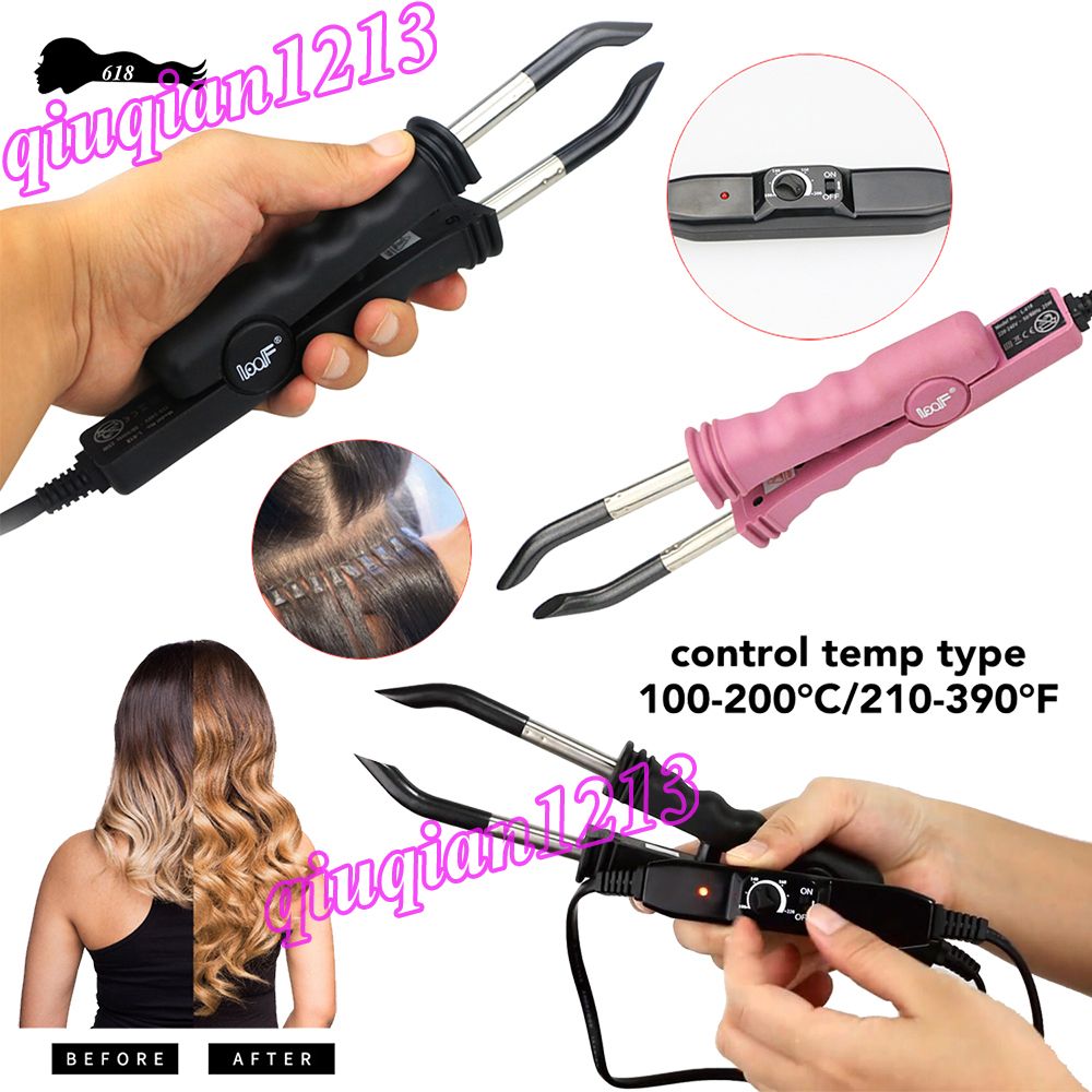 Pro Hair Extensions Tools Fusion Heat Iron Connector Wand Melting