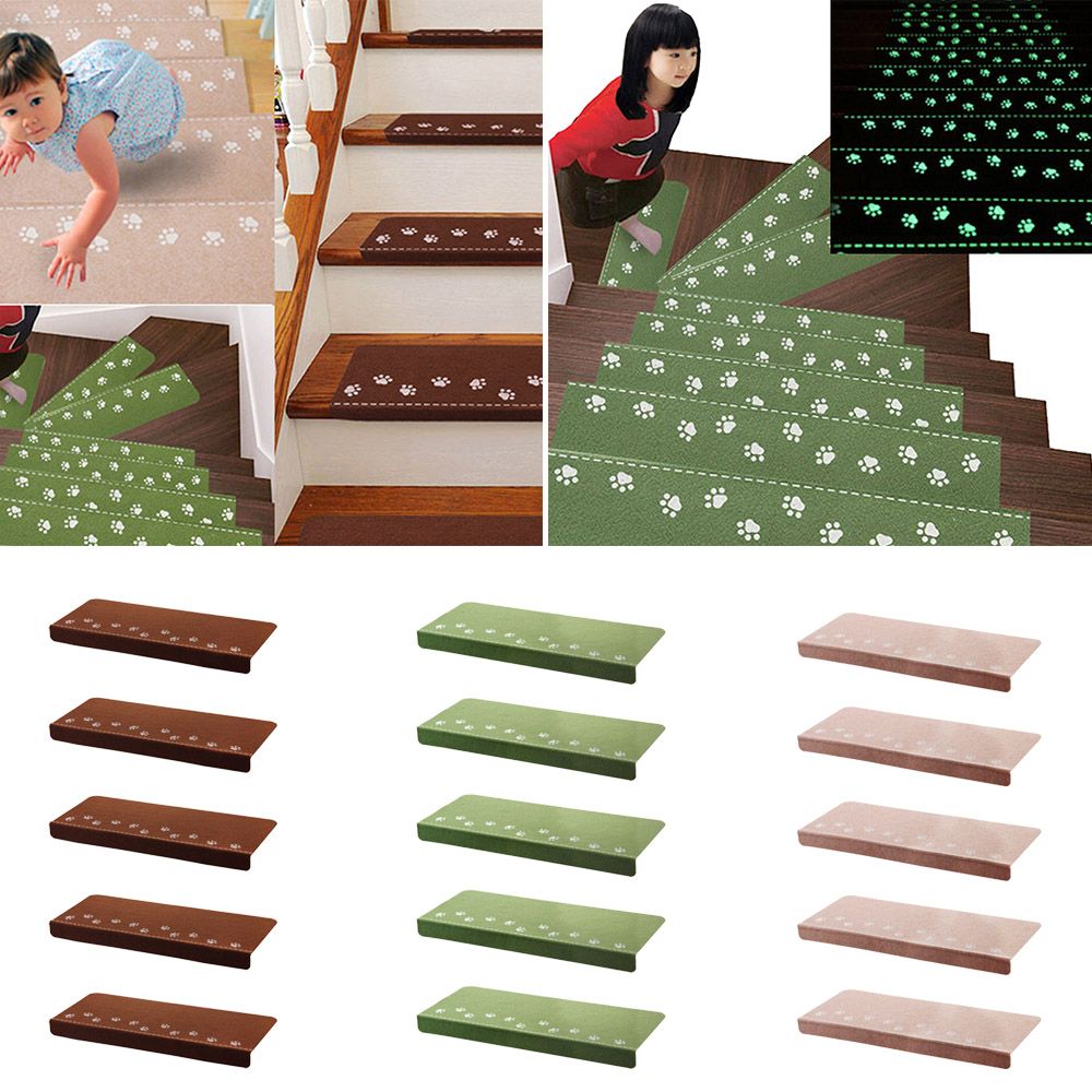 Nc Home Luminous Self Adhesive Non Slip Floor Staircase Carpets