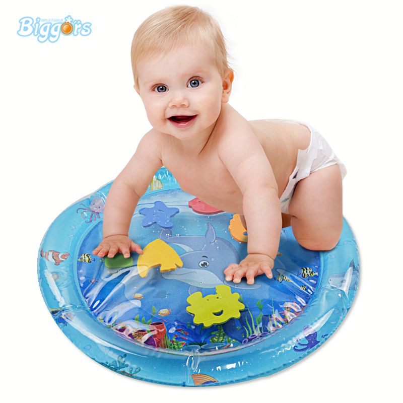 tummy time water play