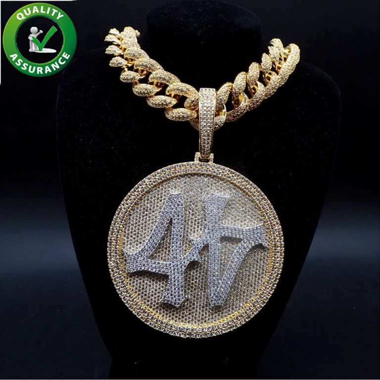 Iced Out Chains Hip Hop Jewelry Men 